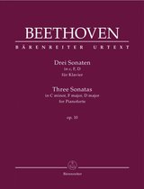 Three Sonatas in C min, F maj, D maj op. 10