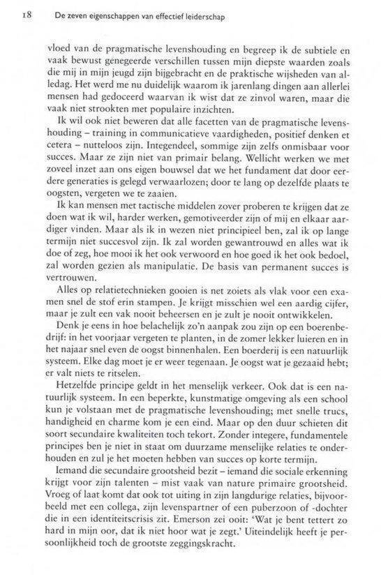 De zeven eigenschappen van effectief leiderschap