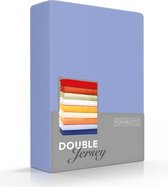 Comfortabele Dubbel Jersey Hoeslaken Lavendel | 90x210| Heerlijk Zacht | Extra Dikke Kwaliteit