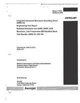 Integrated Advanced Microwave Sounding Unit-A (Amsu-A). Engineering Test Report
