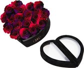 Flowerbox Longlife Mary J rainbow - Ruim assortiment aan Luxe & Handgemaakte cadeaus - Verras op een speciale manier - 2 jaar houdbare rozen!