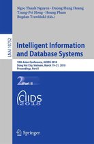 Lecture Notes in Computer Science 10752 - Intelligent Information and Database Systems