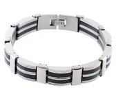 Herenarmband, Stainless Steel (roestvrij staal) 22 cm