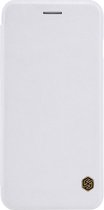 Nillkin - iPhone 8 Plus Hoesje - Leather Case Qin Series Wit