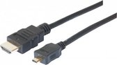 Tecline 128495 2m HDMI Micro-HDMI Zwart HDMI kabel