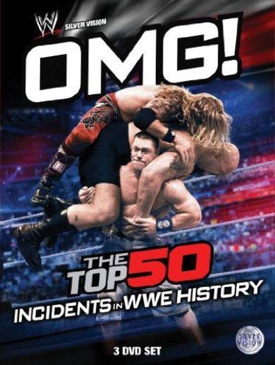 Cover van de film 'WWE - OMG! The Top 50 Incidents In WWE History'