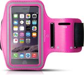 #DoYourFitness - Sportarmband - »RunnerGirl« - Hardlooparmband voor telefoon - MEDIUM 50 cm - Pink
