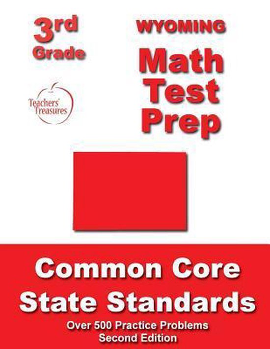 Wyoming 3rd Grade Math Test Prep - cover