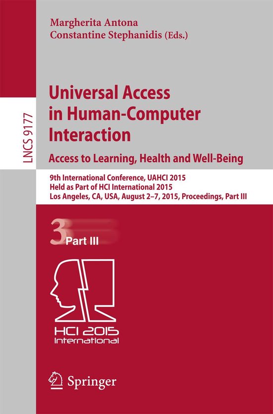 Springer Nature Proceedings Computer Science 3 - Universal A ... - cover