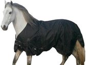 LuBa Paardendekens, Regendeken, Luba Extreme Turnout 1680D, 0gram, zwart, 185 cm