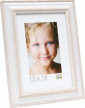 Deknudt Frames fotolijst S221H1 - wit met naturel accent - 50x70 cm
