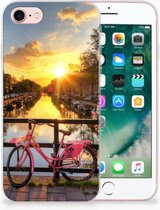 TPU Hoesje Geschikt voor iPhone SE (2020/2022) en Geschikt voor iPhone 8 | 7 Amsterdamse Grachten