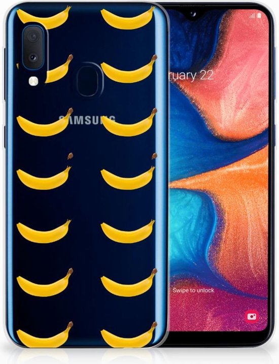 Coque pour Samsung Galaxy A20e Souple Housse Banane