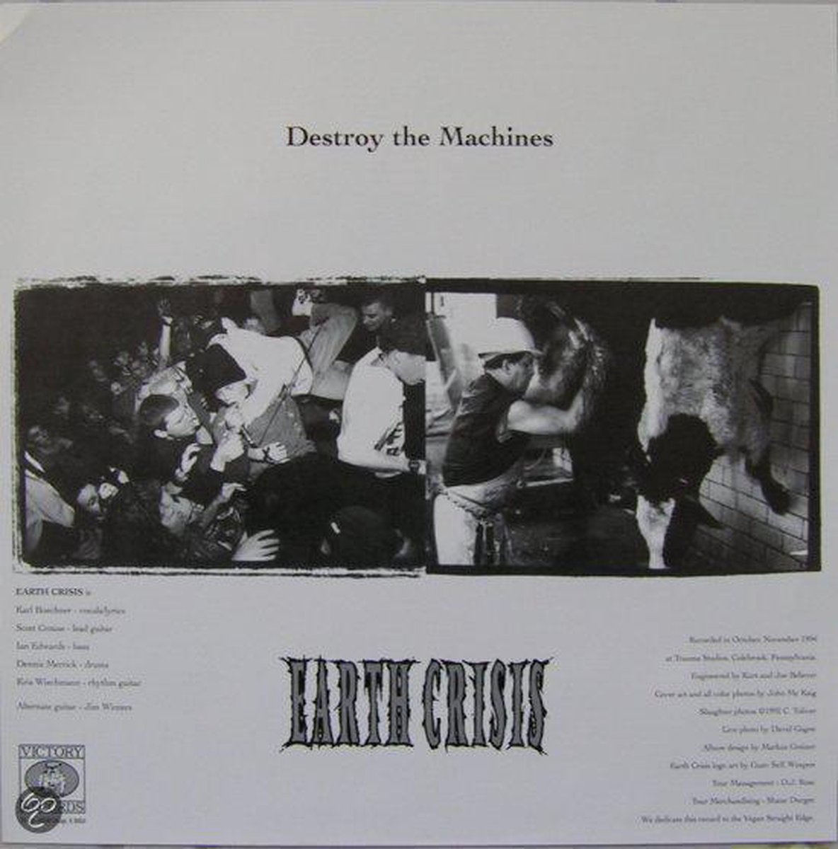 Destroy the Machines, Earth Crisis | LP (album) | Muziek | bol