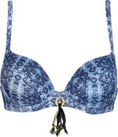 Lingadore Indigo Gel BH - jeans print - 40B