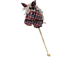 HOBBYHORSE WITH SOUND - TARTAN