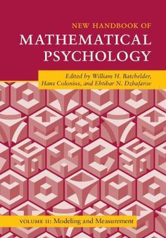New Handbook of Mathematical Psychology: Volume 2, Modeling  ... - cover