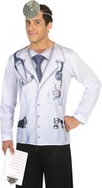 Dokter fop-shirt voor volwassenen  - Verkleedkleding - M/L