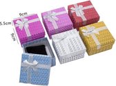 6 stuks Verpakking Doosjes Armband of horloge 9x9x5,5 cm