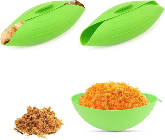 LURCH FLEXI-FORM: Set de 2 Tavi de Copt din Silicon Platinum pentru PIZZA, perforate, pentru