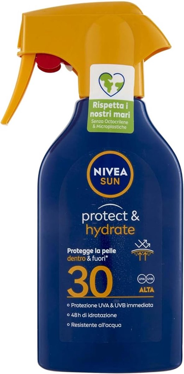NIVEA SUN Maxi Sunscreen Spray Protect & Hydrate SPF 30 270ml zonnebrandcrème