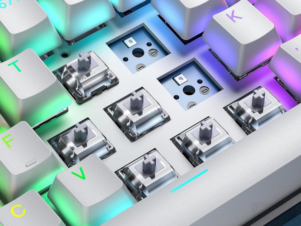 DailySupplies Mechanical Keyboard - Wit thumbnail 4