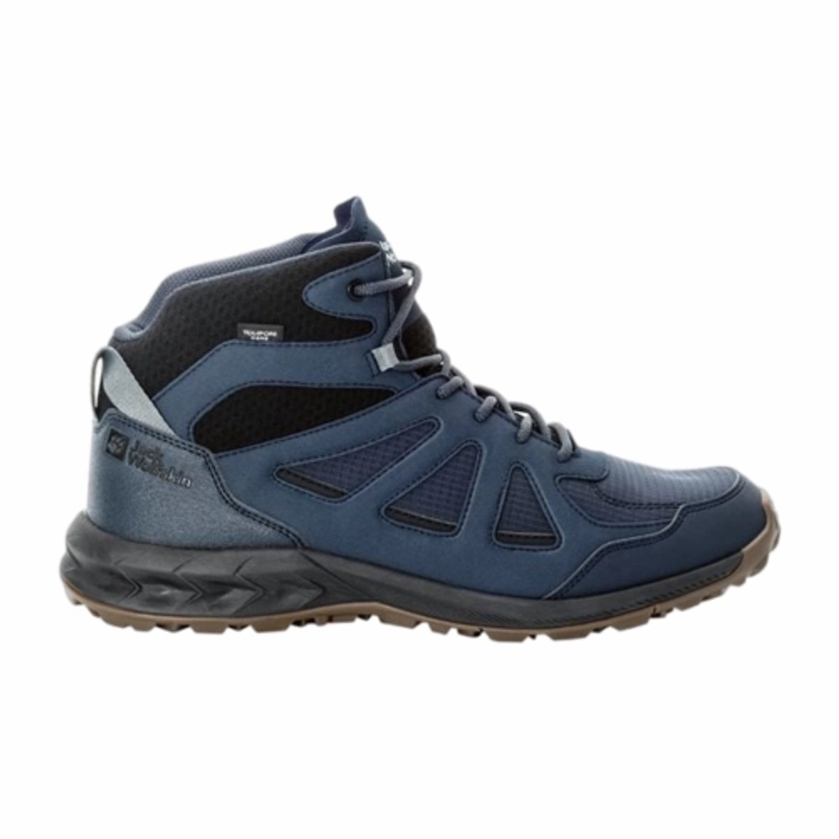 Jack Wolfskin Woodland 2 Texapore Mid Wandelschoenen 1/2 Man Blauw