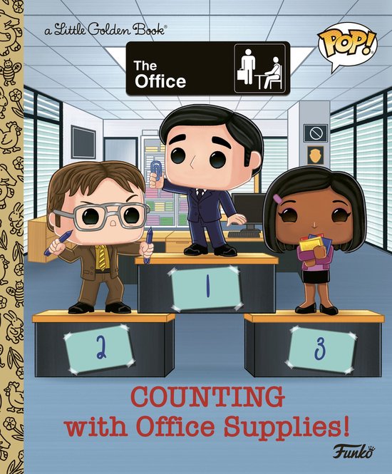 Little Golden Book - The Office: Counting with Office Suppli ... - cover