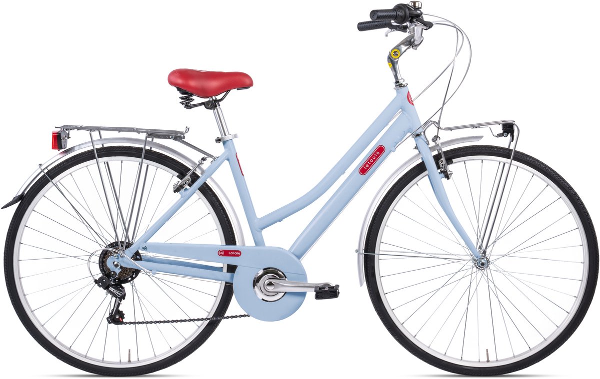 Stadsfiets 28 inch LETOULE “LaFolie” Lady, Cielo