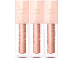 Maybelline New York - Lifter Gloss Lipgloss - 8 Stone - Roze - Glanzende Lipgloss - 5,4ml 3x