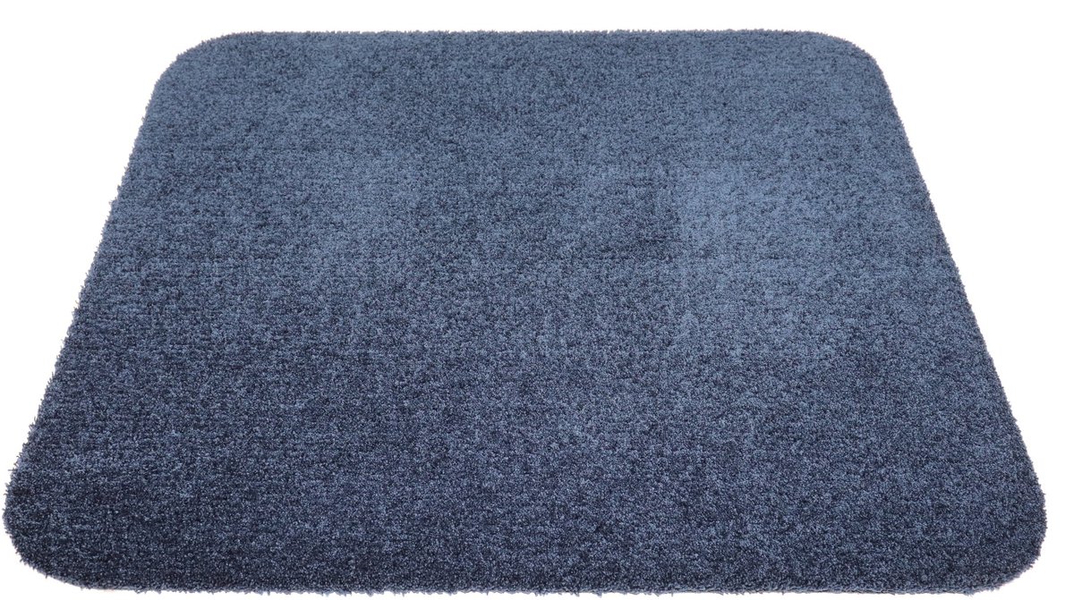 PRIMA - Soft - Badmat - Hangend - WC mat - donker blauw - 50x60cm - antislip
