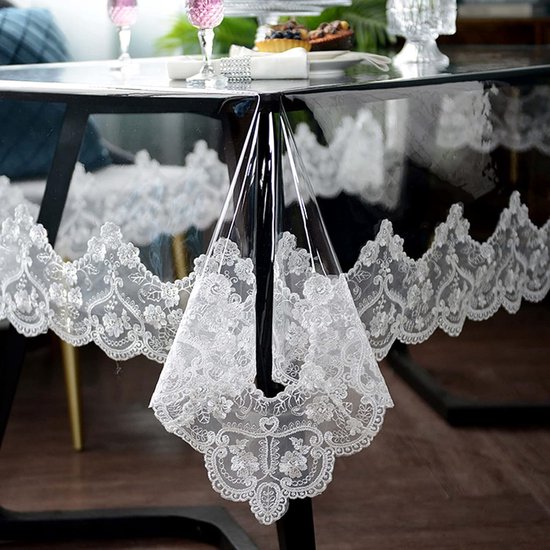 Film De Table Transparent, Nappe Transparente, Protection De Table Film