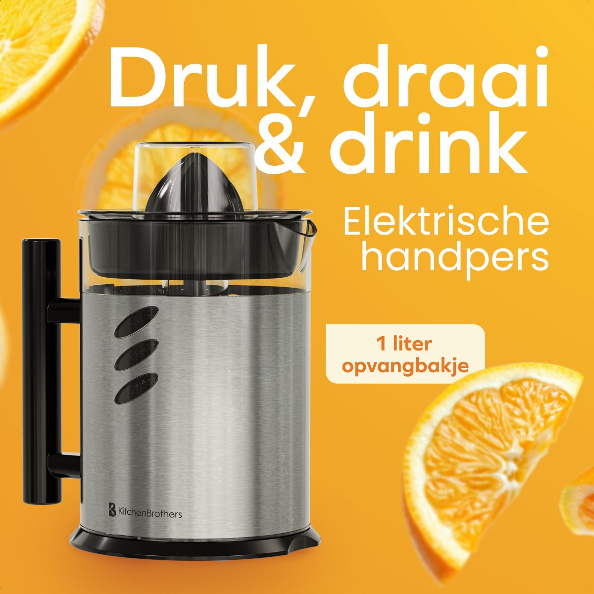 KitchenBrothers Citruspers - RVS thumbnail 3