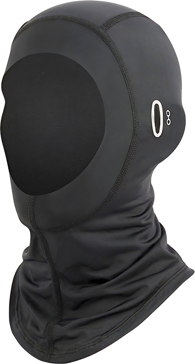 Somstyle Helmmuts Open Balaclava Motor Scooter Bivakmuts Zwart