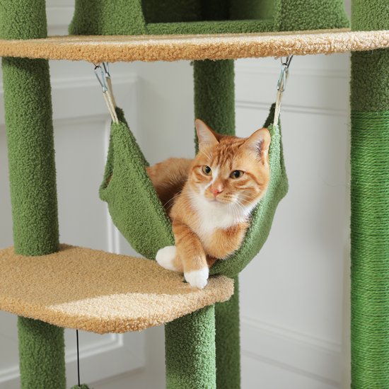 Krabpaal tot plafond - stabiel, hoog en ideaal voor actieve katten Krabpaal tot plafond - stabiel, hoog en ideaal voor actieve katten