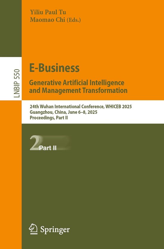 Springer Nature Proceedings Computer Science 2 - E-Business. ... - cover