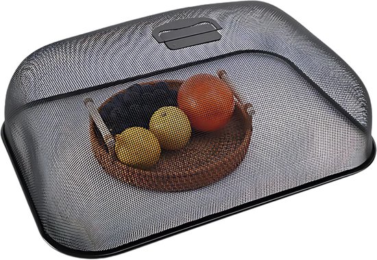 Solud® Vliegenkap 47,5 x 34 cm - Voedselkap - Vliegenverjager voor op tafel - Foodcover - Vliegenvanger