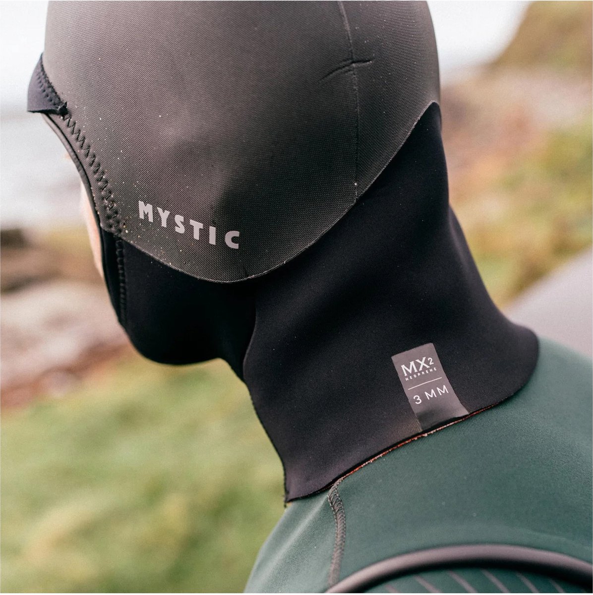 Mystic Roam Hood Long 3mm 2023 Zwart