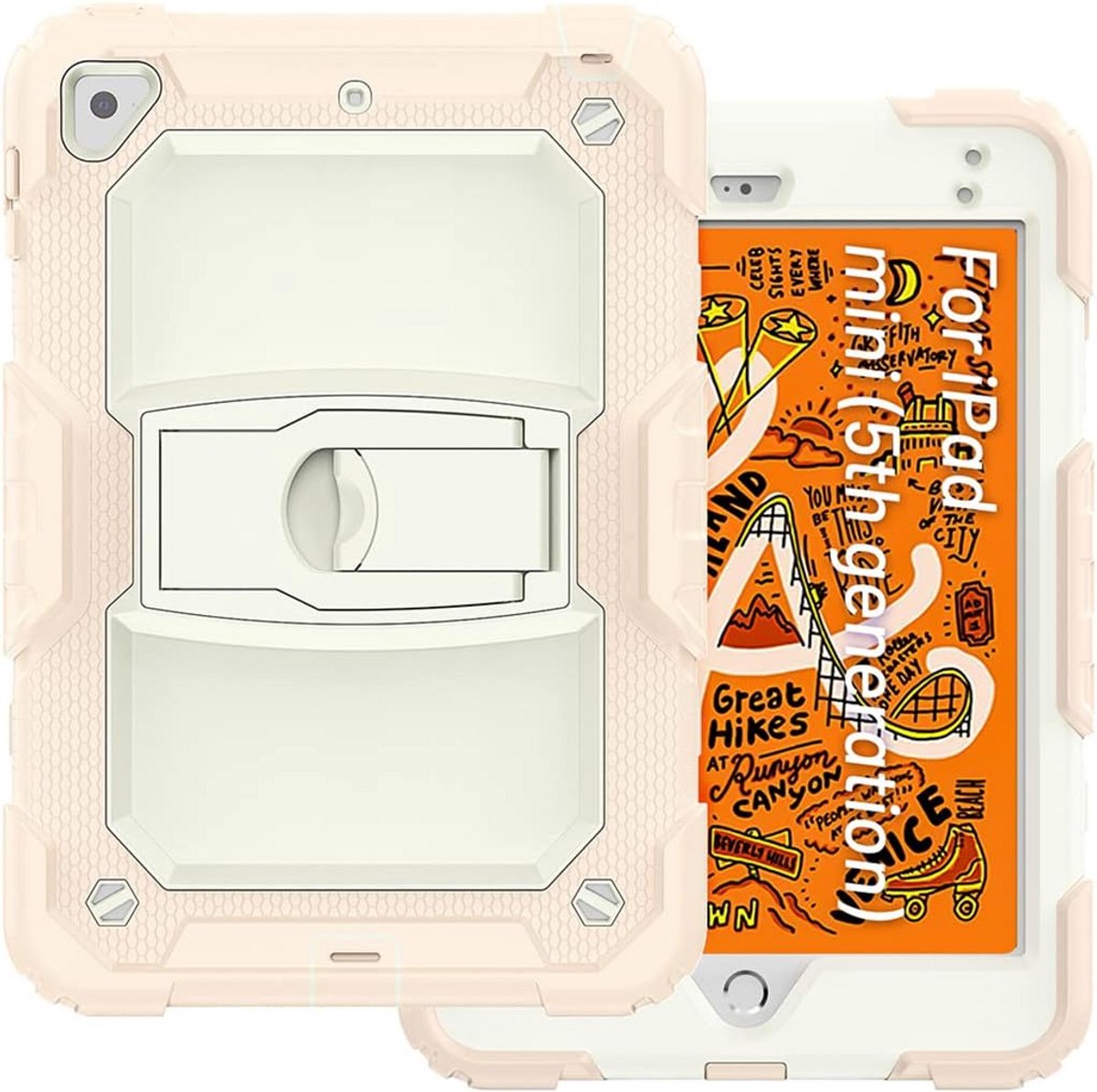 Tablethoes geschikt voor iPad Mini 5 2019 en iPad Mini 4 2015 7,9 inch