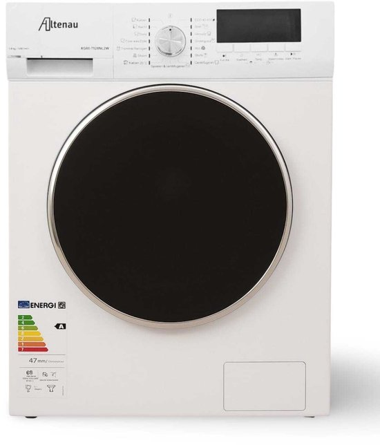 Altenau Xg80-7528nl2w Wasmachine – 8 Kg 1200 Rpm Wit | Energiezuinig & Stijlvol