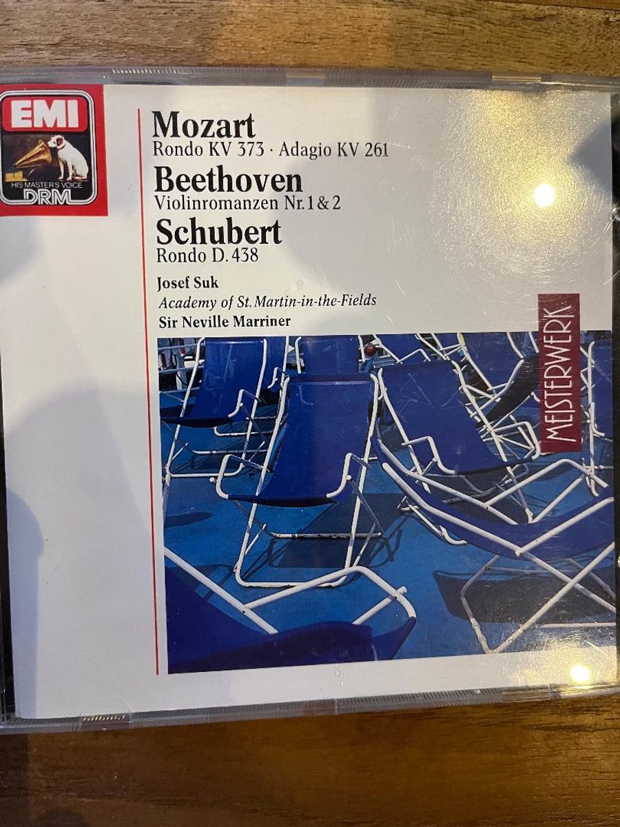 Sir Neville Marriner - Mozart Rondo KV 373 (CD)
