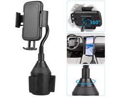 Telefoonhouder voor de Auto - Universele Auto Telefoonhouder - Smartphones - Plaatsen In Bekerhouder