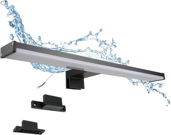 Onregelmatige badkamerspiegel - Teardrop - LED-wandophanging 35 cm x 70 cm - neutraal licht Onregelmatige badkamerspiegel - Teardrop - LED-wandophanging 35 cm x 70 cm - neutraal licht