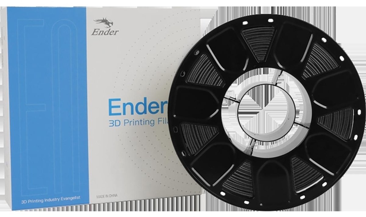 3D Filament Creality ENDER PLA 1.75mm zwart 1kg