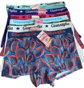 Bol.com Dames hoge taille boxershorts voordeelpak 6-pack mix XL aanbieding