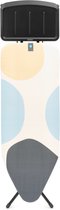 Brabantia Perfect Flow Strijkplank C - voor Stoomgenerator - 124x45 cm - Spring Bubbles
