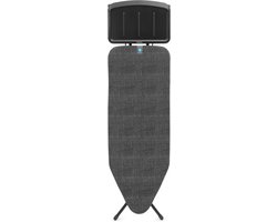 Brabantia Strijkplank C - voor Stoomgenerator - 124x45 cm - Denim Black
