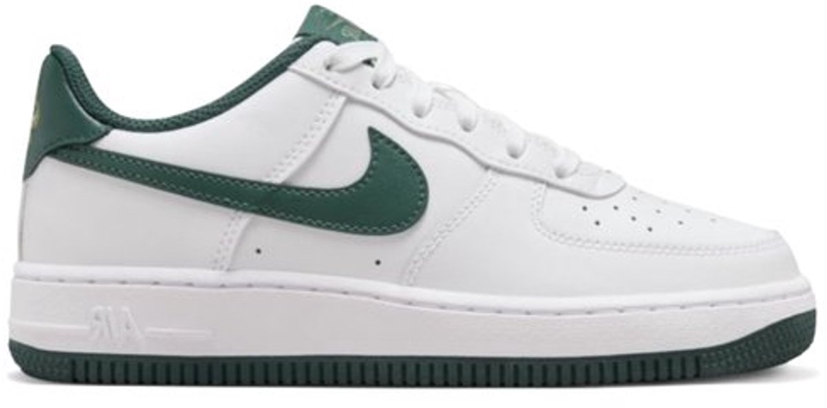 Nike Air Force 1 GS Wit/Groen