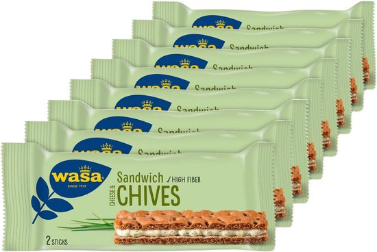 Wasa Sandwich Cheese & Chives - 24-pack 37g