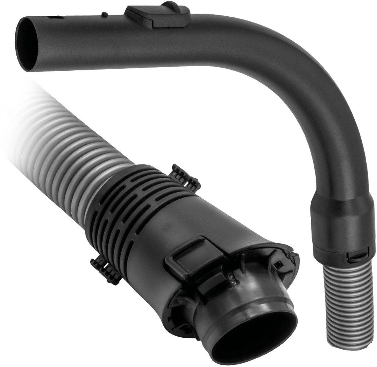 Multaparts® stofzuigerslang geschikt voor Miele S4 / S5 series | 2 meter lengte | Compleet met stofzuiger wartel en pistoolgreep | Alternatief voor Miele 7330631